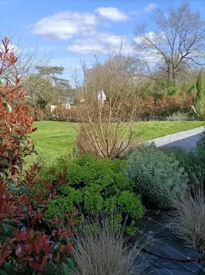 Jardin de l'établissement L'Orée des Vignes