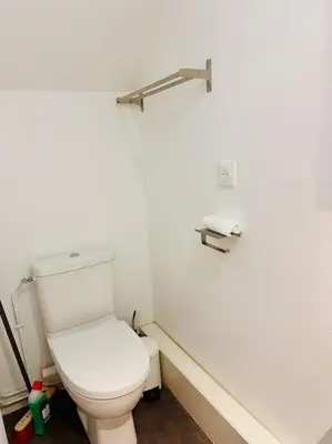 Salle de bains dans l'établissement Lakanal 9 - Appart Prébendes Tours