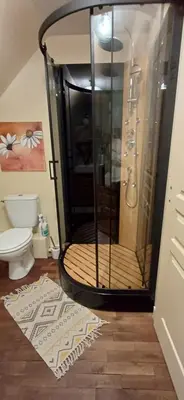 Salle de bains dans l'établissement la pause zen
