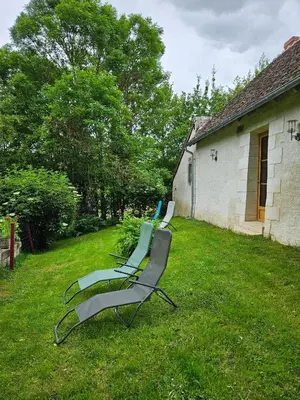Jardin de l'établissement Moulin de Galerne, Le gite Du Four à Pain