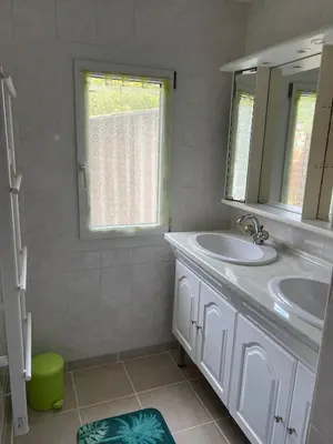 Salle de bains dans l'établissement gite des amis a3km du parc de beauval