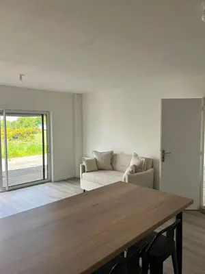 Coin salon dans l'établissement Maisons 50m2