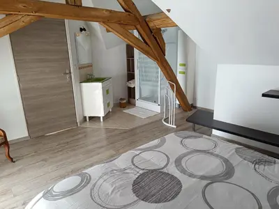 Un ou plusieurs lits dans un hébergement de l'établissement gite de la grand maison les chênes