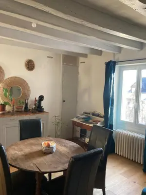 Coin salon dans l'établissement Azay le rideau centre ville