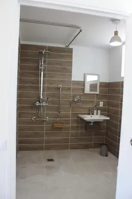 Salle de bains dans l'établissement Les Chambres d'Emma