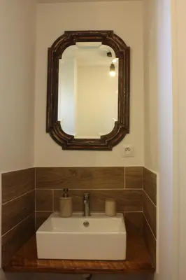 Salle de bains dans l'établissement Les Chambres d'Emma
