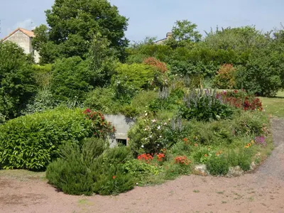 Jardin de l'établissement Gîte Val de Loire L'instant famille