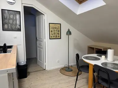 Plan de l'établissement Le nid citadin - avec place de parking