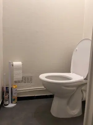 Salle de bains dans l'établissement Mozafar