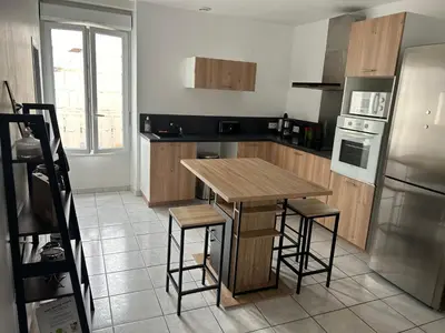 Plan de l'établissement Maison de ville 2 chambres