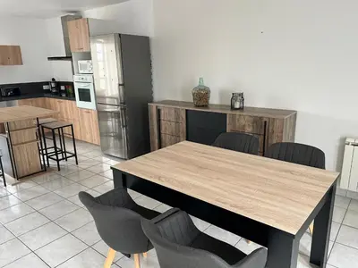 Plan de l'établissement Maison de ville 2 chambres