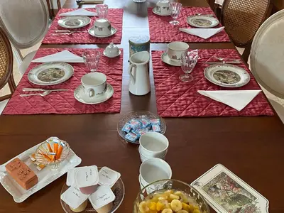 Nourriture dans le B&B/chambre d'hôtes ou à proximité