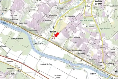 Plan de l'établissement Le domaine du Clair Mont entre Beauval et châteaux