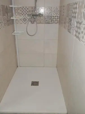Salle de bains dans l'établissement Logis douillet plein centre du village