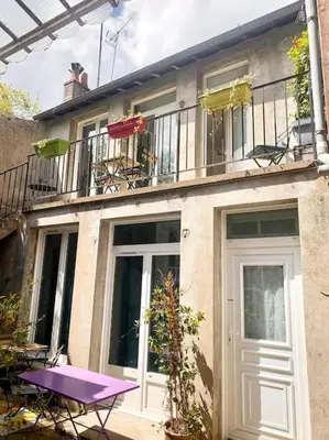 Balcon ou terrasse dans l'établissement Superbe studio en hypercentre