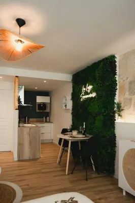 Cuisine ou kitchenette dans l'établissement La Loge Saumuroise - Charme, Confort & Central