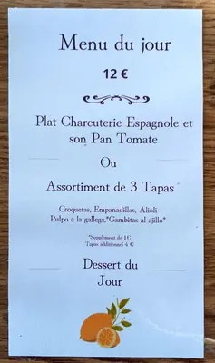 Plan de l'établissement La Casa d'Atras