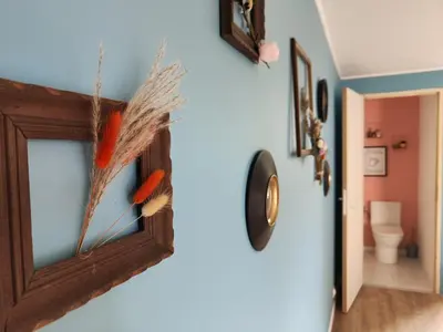 Salle de bains dans l'établissement La Casa d'Atras