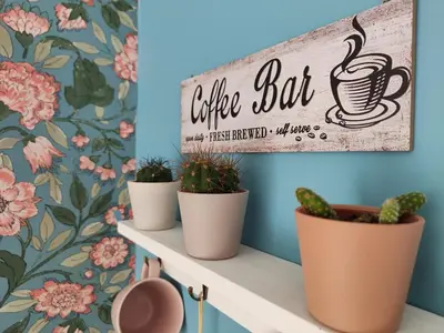 Plateau bouilloire dans l'établissement La Casa d'Atras