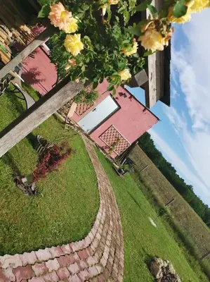 Jardin de l'établissement Grande maison de Touraine avec piscine chauffée