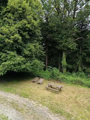 Paysage naturel près de la maison de vacances
