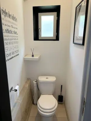 Salle de bains dans l'établissement Made in Beaufort