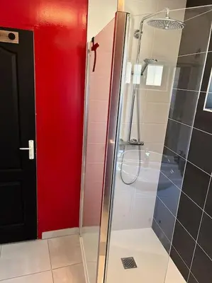 Salle de bains dans l'établissement Made in Beaufort