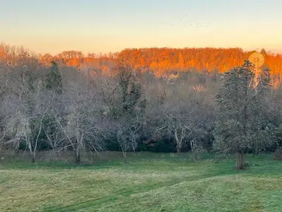 Paysage naturel près de la villa