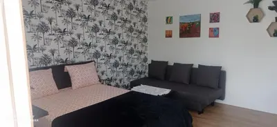 Coin salon dans l'établissement Studio le Trésor d'amour