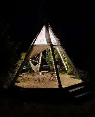 Plan de l'établissement Moulin à vent romantique et atypique en Touraine