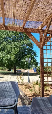 Jardin de l'établissement L'atelier mazé milon