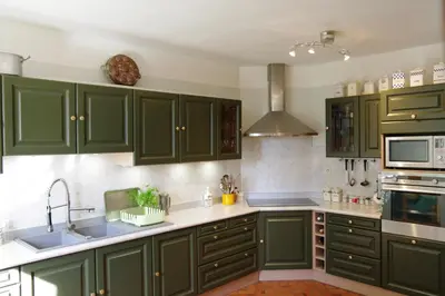 Cuisine ou kitchenette dans l'établissement La picoiserie