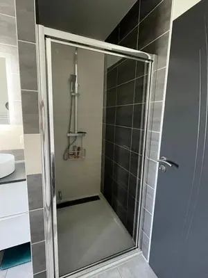 Salle de bains dans l'établissement maison individuelle proche Chenonceau et Amboise
