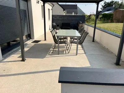 Terrasse ou espace extérieur de l'établissement maison individuelle proche Chenonceau et Amboise