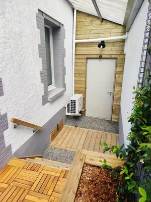 Plan de l'établissement Le cosy charmeur Climatisé avec patio