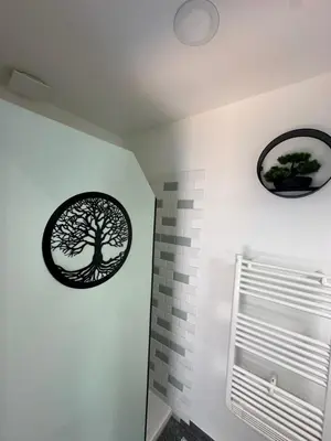 Plan de l'établissement Le cosy charmeur Climatisé avec patio