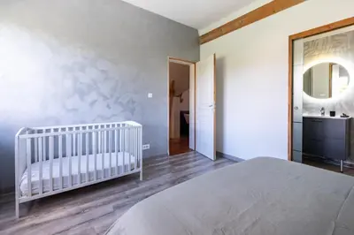 Un ou plusieurs lits dans un hébergement de l'établissement La Maison Tourangelle - Maison de Famille à Tours