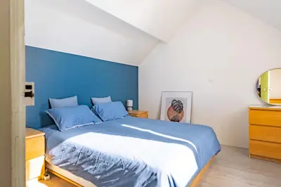 Un ou plusieurs lits dans un hébergement de l'établissement La Maison Tourangelle - Maison de Famille à Tours