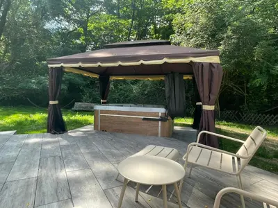 Plan de l'établissement Villa Trianon Gîte 5 étoiles avec spa privé forêt Villandry