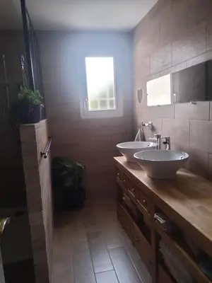 Plan de l'établissement Les hunaudieres 4 chambres - 4 lits doubles