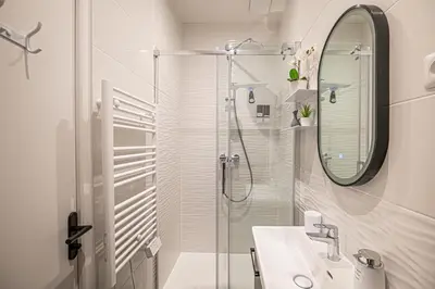 Salle de bains dans l'établissement Le Modern Minimal