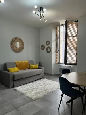 Coin salon dans l'établissement Quai de la Loire
