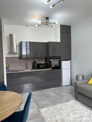 Cuisine ou kitchenette dans l'établissement Quai de la Loire