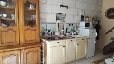 Cuisine ou kitchenette dans l'établissement le logis medicis