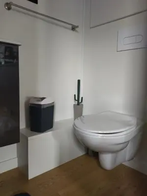 Salle de bains dans l'établissement Au coin des Lilas - Studio 1