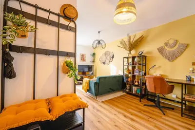 Coin salon dans l'établissement Tiaré