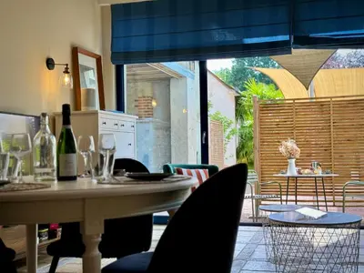 Plan de l'établissement la Maison sous les Arbres - Duplex, jardin et spa