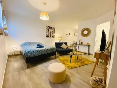 Télévision ou salle de divertissement dans l'établissement Appartement Centre-Ville - 3 Voyageurs