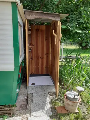 Jardin de l'établissement La Caravane