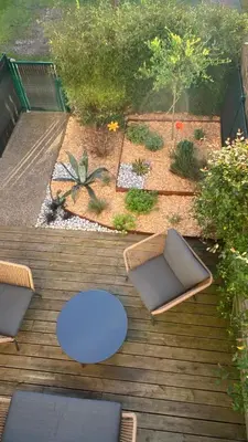 Jardin de l'établissement La Douceur Tourangelle